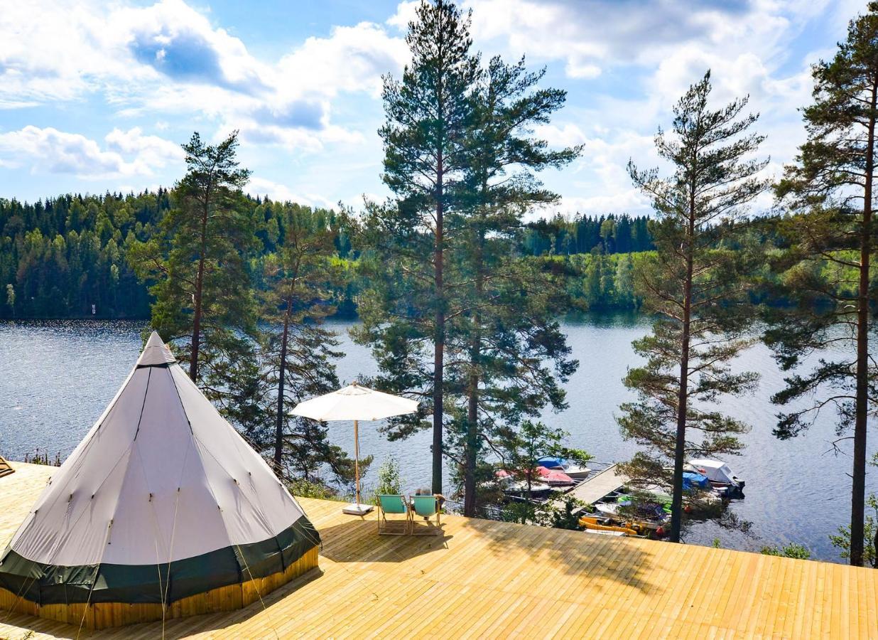Arjaeng Camping & Stugor Sommarvik Exterior photo